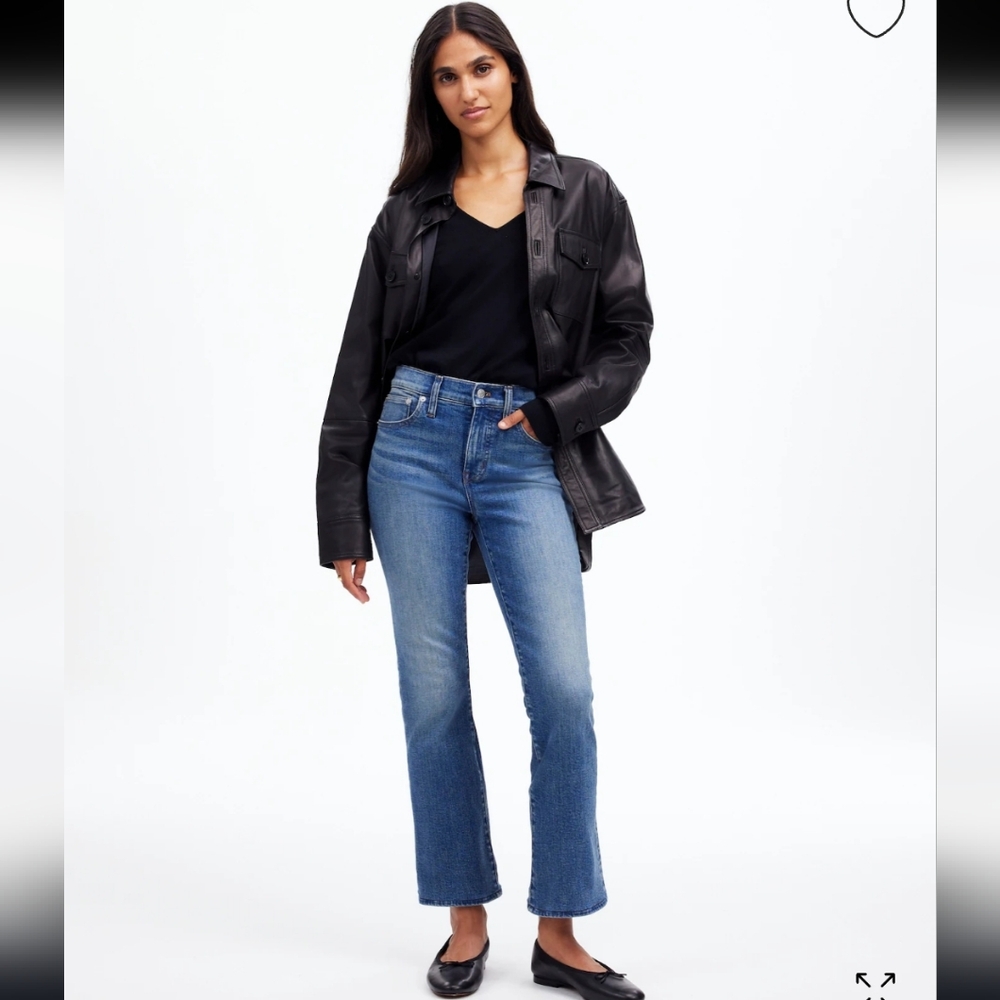 Madewell Mid Rise Kick Out Jeans Size 31